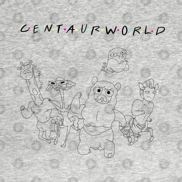 Centaurworld Color-In by ZkyySky